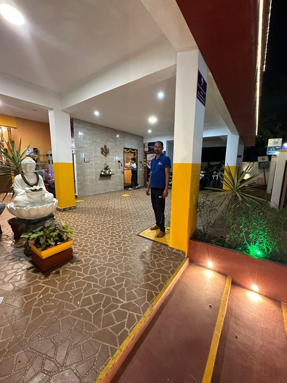Hotel lobby