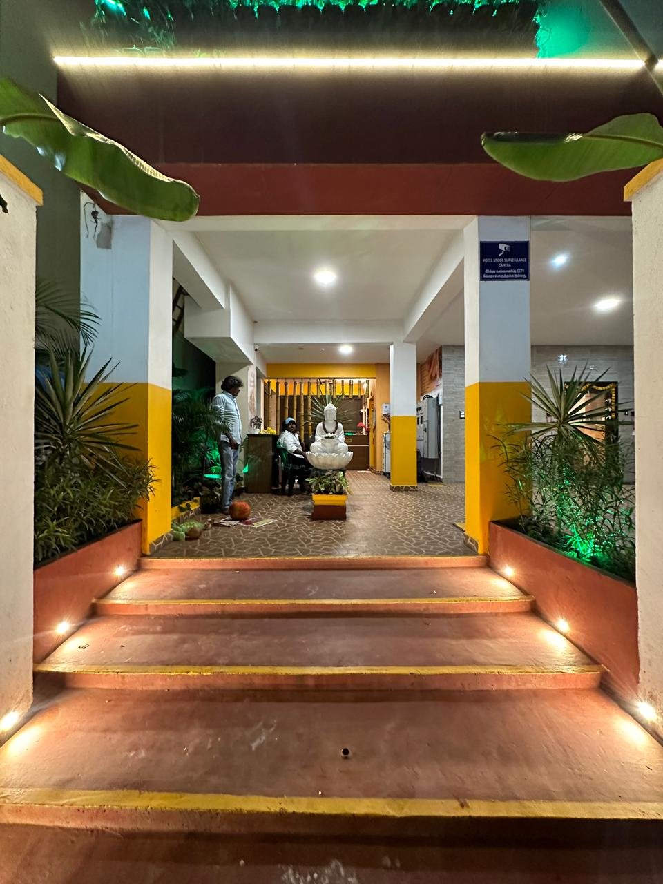 Hotel lobby